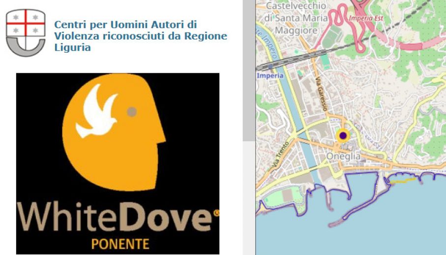 Centri per uomini di violenza riconosciuti da Regione Liguria